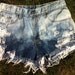 Ombre Bleached Levi's High Waisted Distressed Shorts