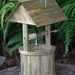 Miniature Wishing Well (Weathered Pine)