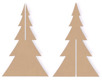 12 inch tall interlocking standing wooden christmas tree 12 inch tall interlocking standing wooden christmas tree
