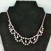 Vintage Rhinestone Deco Necklace