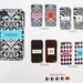 iPhone 4 / 4S Cell Phone Cases......Personalized with Name or Initial......Pick your Colors and Design