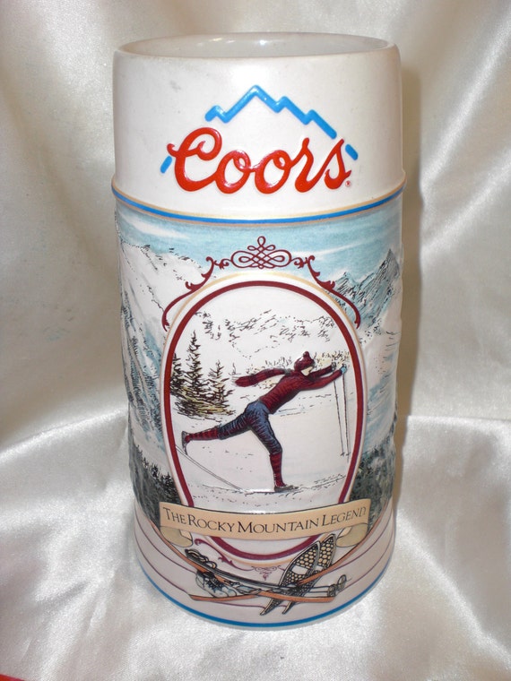 Collectible Coors Beer Stein The Rocky Mountain Legend Series