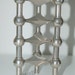 4 stackable Retro mid century candle holders by Nagel S22