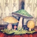 Mushroom Wall Hanging