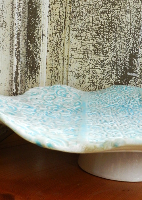 Cake Stand by OrendaByKellie on Etsy