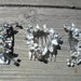 3 Beautiful Rhinestone Hairclips (lot)