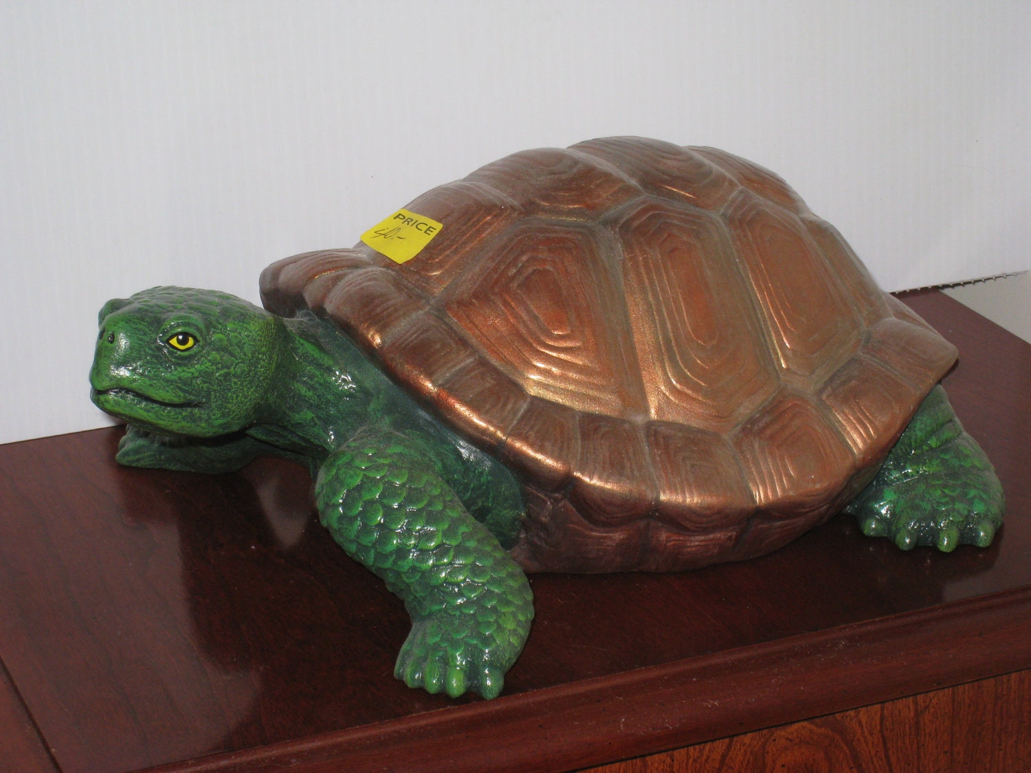 Wise Old Turtle Ceramic Hand Painted By Joan Davis   Il Fullxfull.345874439 