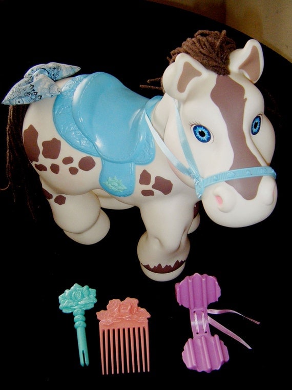Vintage 1980s Cabbage Patch Crimp N Curl Pony