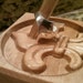 Wooden Ring Holder - Fleur De Lis - Saints