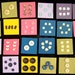 Tiny Buttons, Large Buttons, Vintage Buttons, Flower Buttons, Toggle Buttons and More- Pick four cards for one price