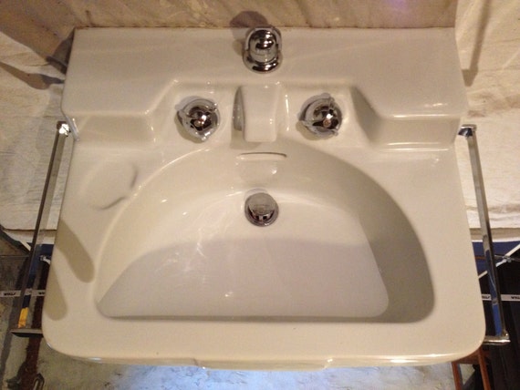 vintage crane bathroom sink