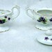 Sweet Violets Cream and Sugar Set
