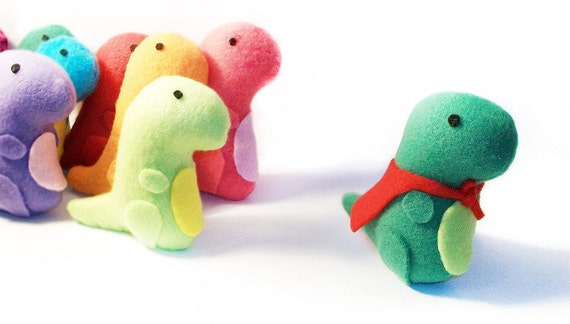 mini dinosaur stuffed animals