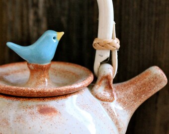 Custom-Made Birdie Teapot - 4 to 6 Weeks for Delivery
