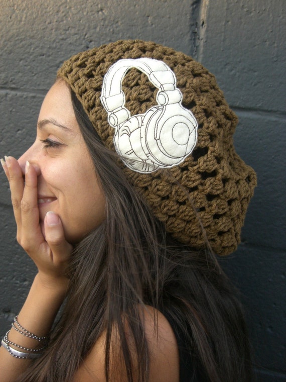 beanie hat with earbuds