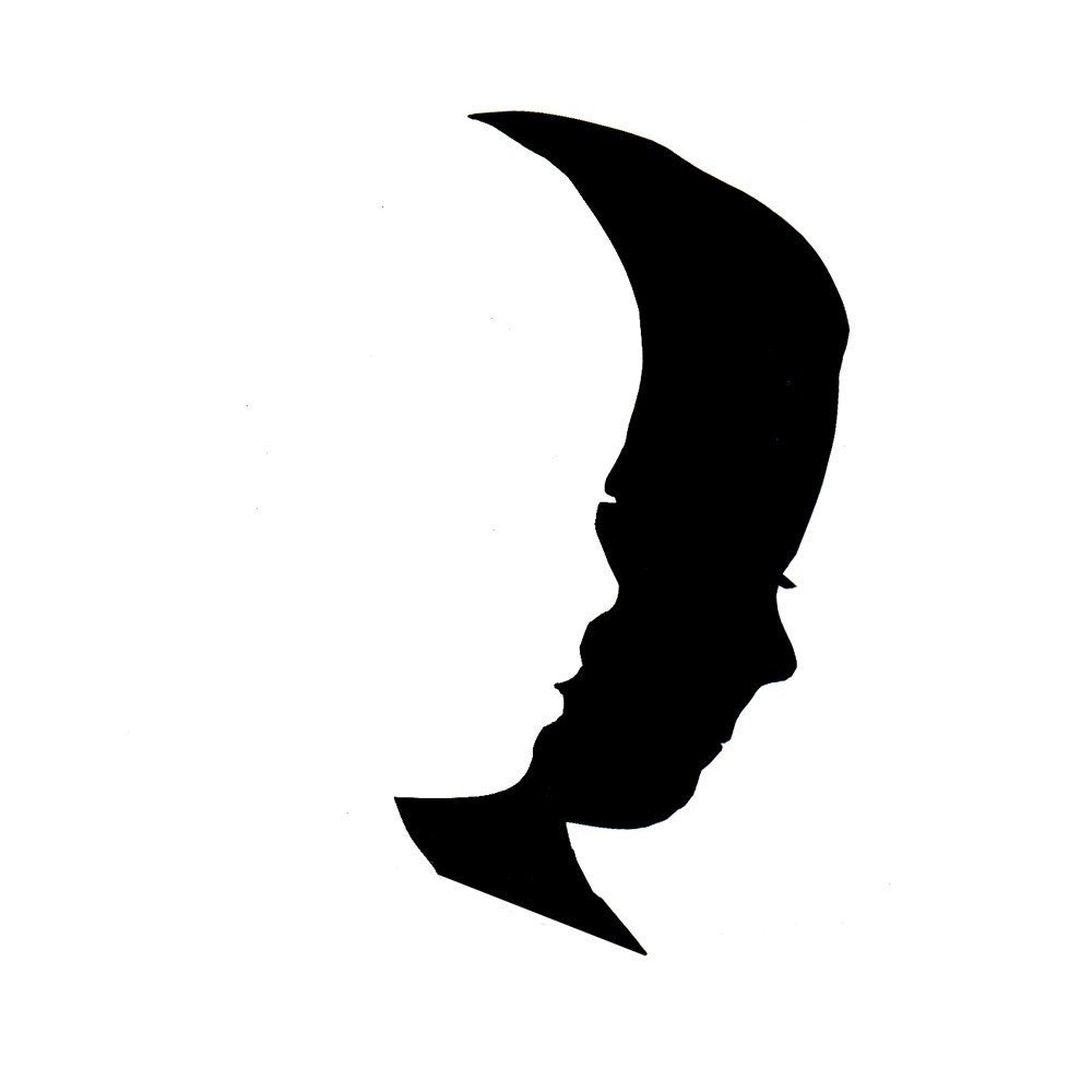 overlapping silhouettes . option