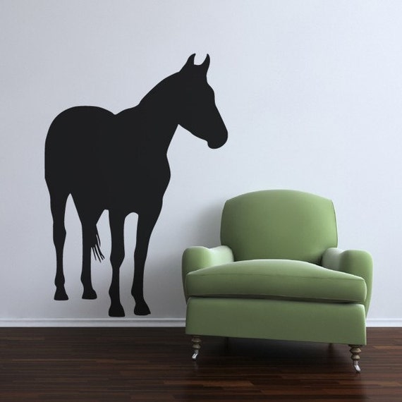 Large Horse Looking Right Vinyl Wall Decal by WilsonGraphics