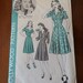 Vintage 40s Hollywood Pattern 1127 Bonita Granville Princess Dress pattern size 16 B34