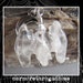 Quartz Crystal Vampire Halloween Bat Charm Zipper Pull EHAG