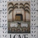 LOVE - a signed folk art sheep print by Donna Atkins