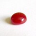 Lampwork Cabochon Red, Handmade SRA LETEAM Glassymom 1/2 OFF Destash