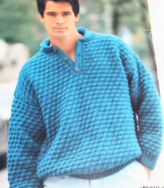 Knitting Patterns Vintage Chunky News Beehive Patons 491