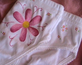 BLOOMers Flower Panty (girls size XXsmall, Xsmall, Small, Medium and Large)