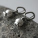 Reserved for Ray - Freshwater Pearl Sterling Silver Post Earrings - Aim High