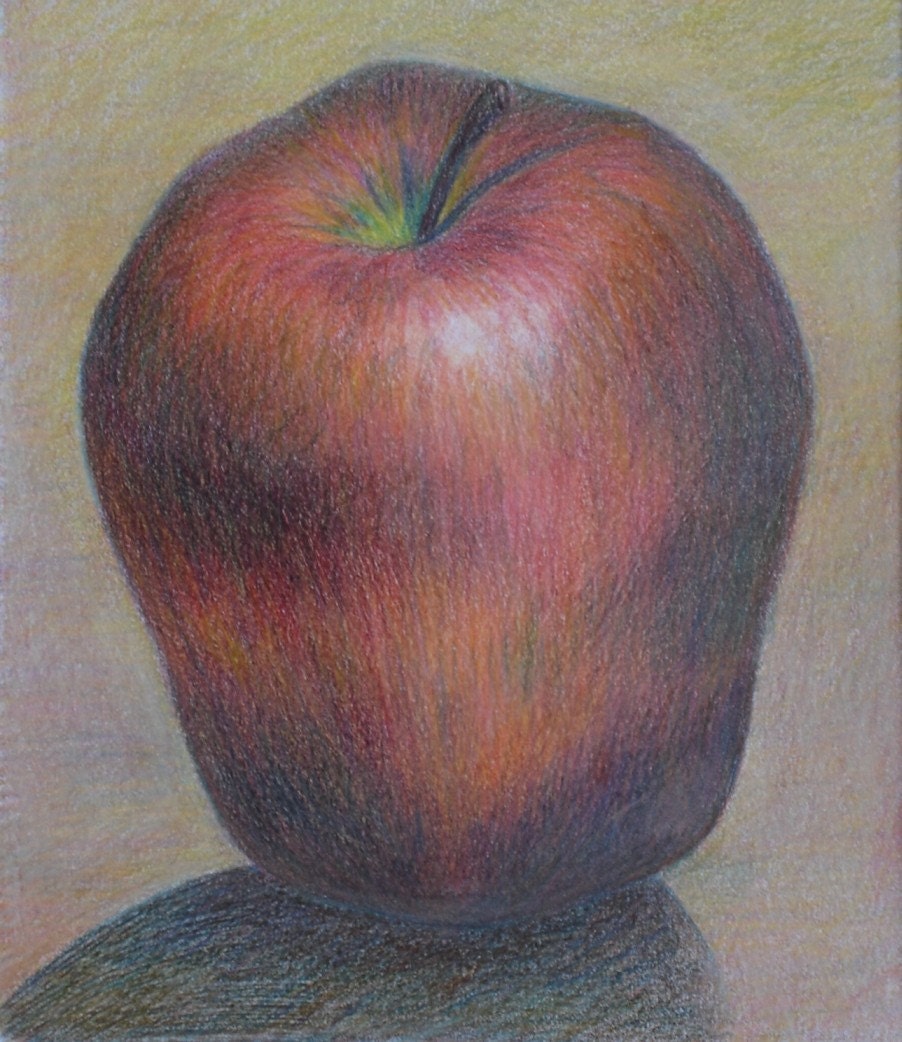Temptation original pencil drawing by debproductions on Etsy