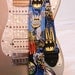 batman comic guitar strap