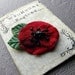 Tiny Poppy Pin