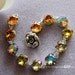 Swarovski Fancy Crystal Link Bracelet Multi Colors