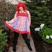 Reserved for AM- Plus Size Strapless Cherry Dress XXL / 3X