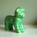 On Sale - McCoy Vintage Planter Sheep Green Mid Century Kitsch Vase