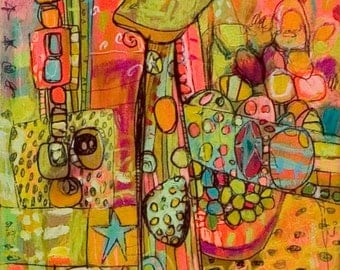 CIRQUEY Giraffe Jennifer Mercede print