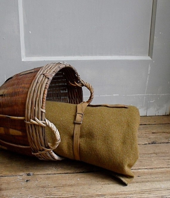 Vintage Wool Army Blanket