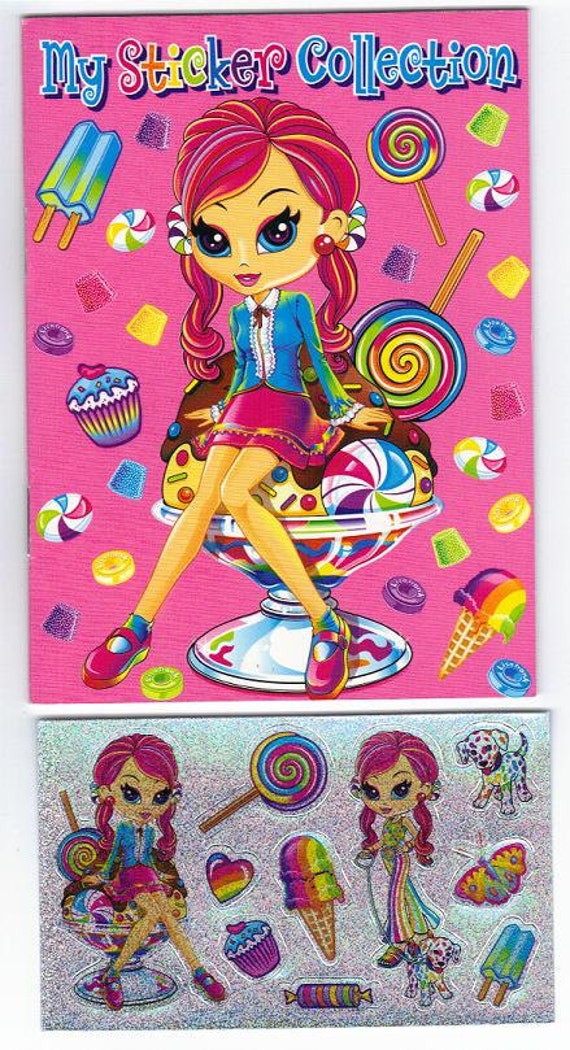 Download Lisa Frank My Sticker Collection Mini Album Book with