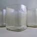 Upcycled Rumple Minze Bottle Glasses (Set of 4)