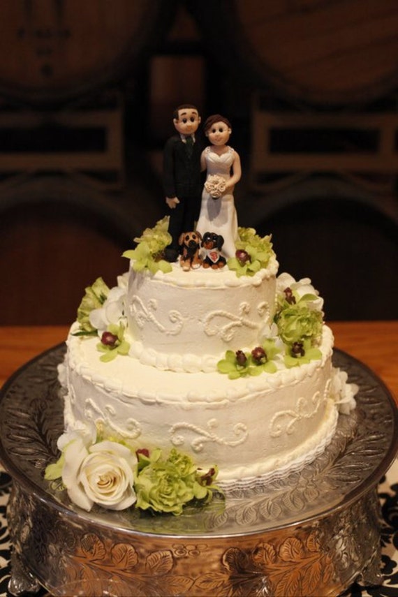 Custom Wedding Cake Topper by Lynnslittlecreations on Etsy