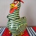 Vintage Tin Litho Mechanical Chicken