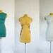 1950s Dress Form • 50s Mannequin • Vintage Dress Form • Dress form • Display Mannequin • Tailor's Mannequin • XS Dress Form