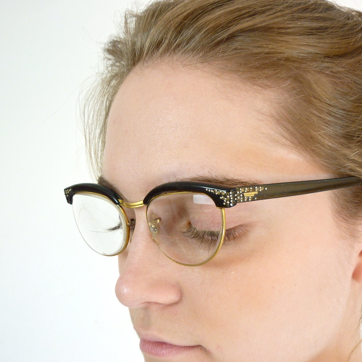 1950s Cateye Glasses 50s Cat Eye Glasses 