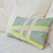 Limited Edition Hand dyed and painted cotton pillow cover
