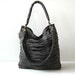 LAST ONE, Poetry in Grey / Gray / Pleated Bag / Shoulder Bag / Diaper Bag / Large / Ruffles Bag / Cross Your Body / Choose your Color