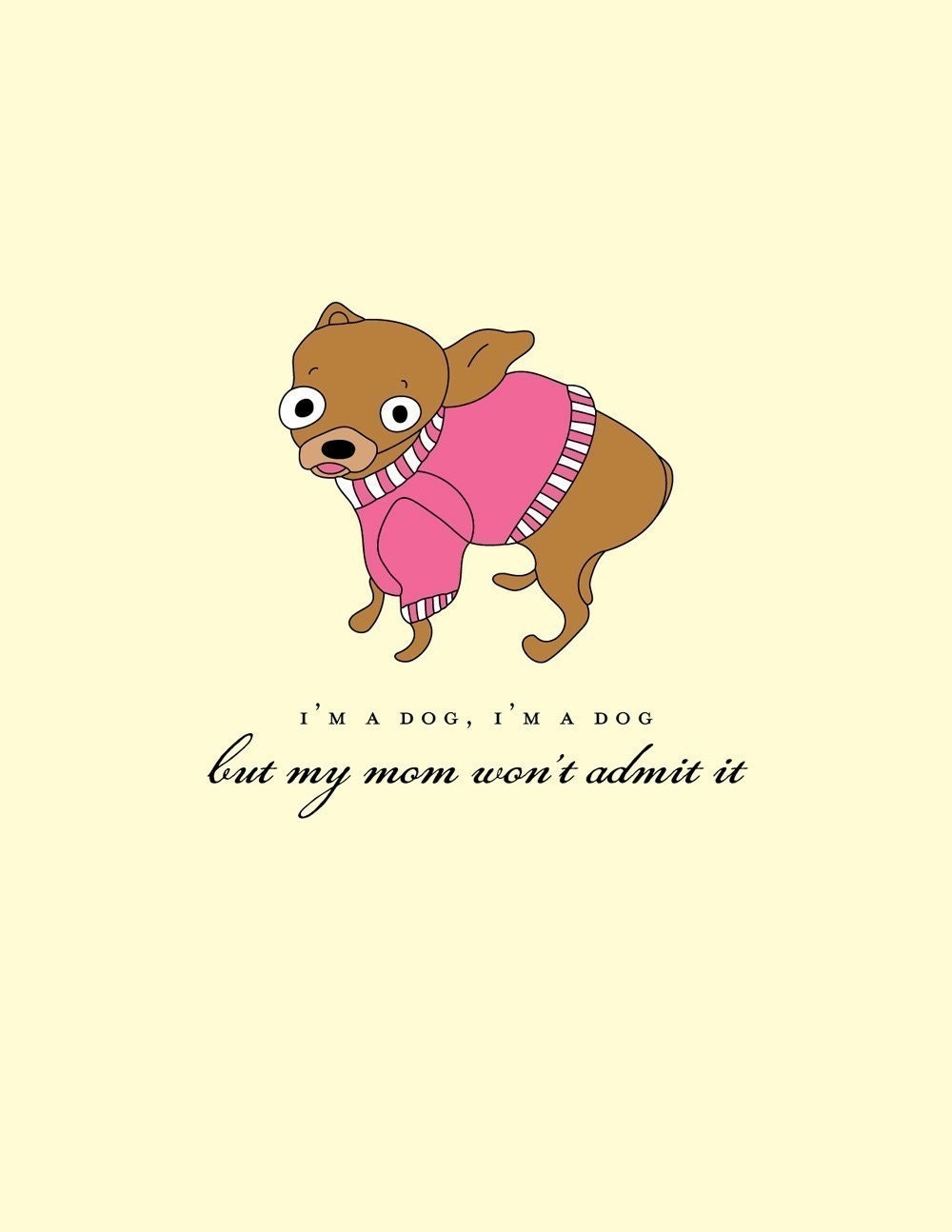 Items similar to Chihuahua Birthday Card by She's SO Creative (BD104 ...