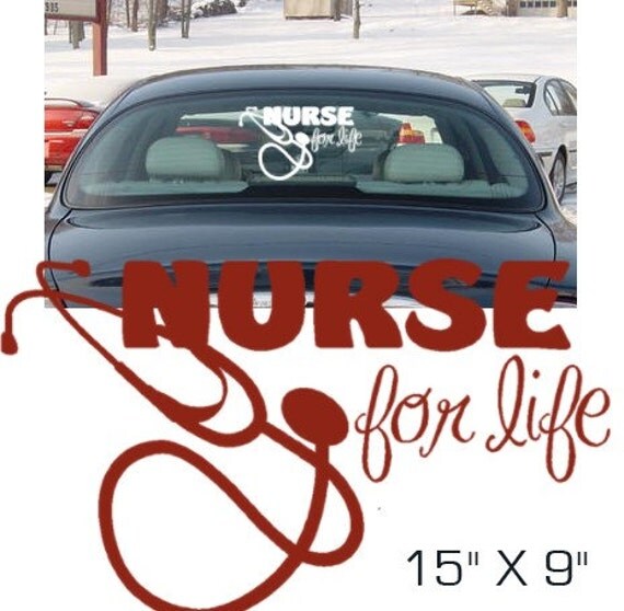 Nurse Car Decal Svg 2249