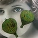 Hot Air Balloon Verdigris Patina Brass Charms 560VER x2