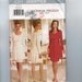 Butterick 4251 Misses Sewing Pattern Suit Dress Size 6 8 10 12 Bust 30 31 32 34 UNCUT 1995
