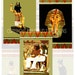 Ancient Egypt...Altered Art...2.5x3.5 Inches...Digital Collage Sheet 2