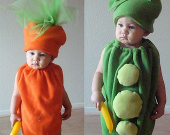 Baby Costume Halloween Costume Pea Costume Pea Pod Vegetable
